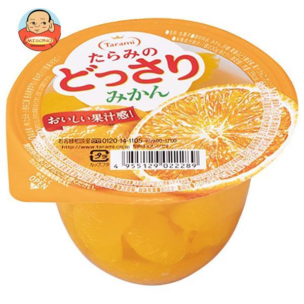 たらみ たらみのどっさり みかんゼリー 230g×24(6×4)個入｜ 送料別