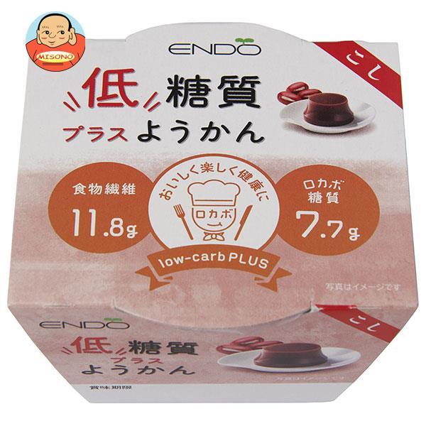 遠藤製餡 低糖質プラスようかん こし 90g×24(6×4)個入｜ 送料別