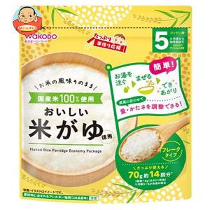 アサヒ食品グループ和光堂 たっぷり手作り応援 おいしい米がゆ(徳用) 70g×12個入