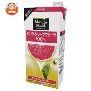 Minute Maid コカコーラ ミニッツメイド オレンジ100% 1L紙パック×6本