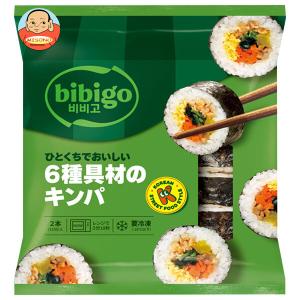 ＼爆買／送料無料 CJジャパン bibigo ひとくちでおいしい 6種具材 キンパ 250g×18袋入 冷凍商品