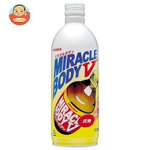 サンガリア ミラクルボディV 500mlボトル缶×24本入