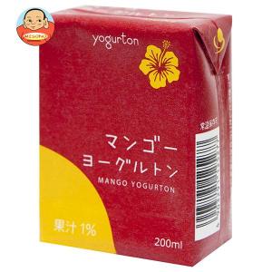 ヨーグルトン乳業 マンゴー ヨーグルトン 200ml紙パック×16本入｜ 送料別