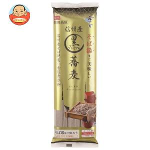 はくばく 信州産そば湯までおいしい蕎麦 黒 210g×12袋入｜misono-support