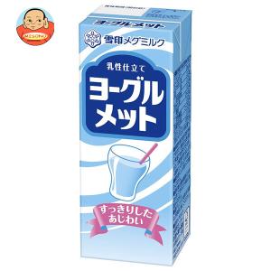 雪印メグミルク ヨーグルメット 200ml紙パック×24本入
