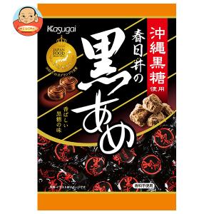 【送料無料・メーカー/問屋直送品・代引不可】春日井製菓 黒あめ 134g×12袋入｜misono-support