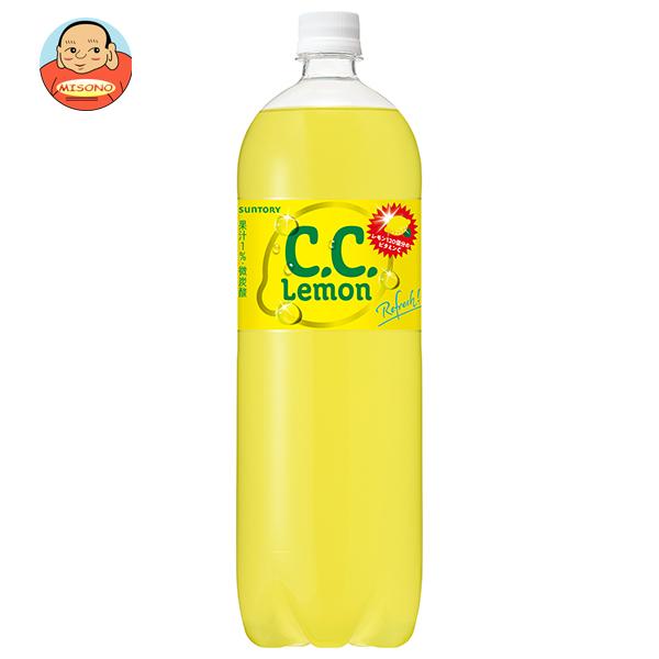 サントリー C.C.レモン 1.5Lペットボトル×8本入｜ 送料別