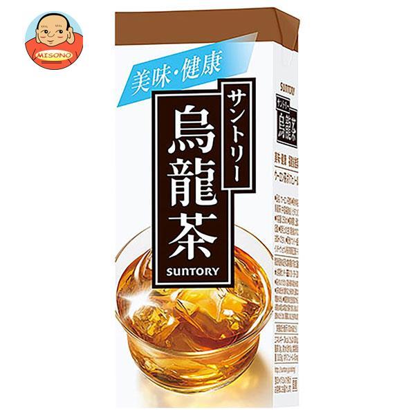 【送料無料・メーカー/問屋直送品・代引不可】サントリー 烏龍茶 250ml紙パック×24本入