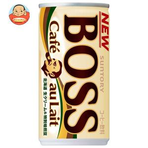 サントリー BOSS(ボス) カフェオレ 185g缶×30本入｜味園サポート ヤフー店