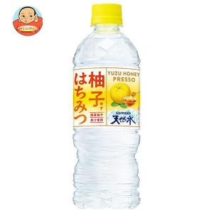 サントリー 柚子はちみつ＆サントリー天然水 540mlペットボトル×24本入