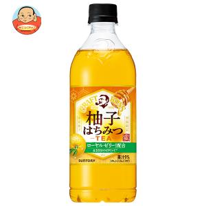 サントリー クラフトボス 柚子はちみつティー 600mlペットボトル×24本入