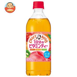 サントリー クラフトボス ビタミンティー 600mlペットボトル×24本入｜味園サポート ヤフー店