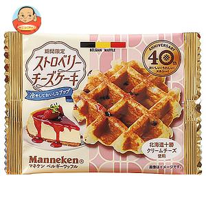 ローゼン マネケン ストロベリーチーズケーキ ワッフル 1個×12(6×2)個入｜ 送料別