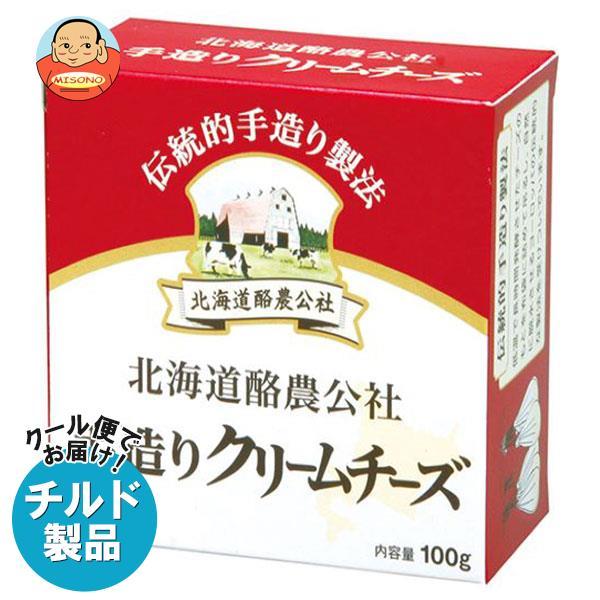 送料無料 【チルド(冷蔵)商品】毎日牛乳 手造りクリームチーズ 100g×6箱入