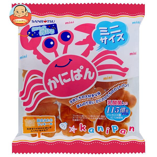三立製菓 ミニかにぱん 80g×12袋入｜ 送料別