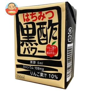 日本ルナ はちみつ黒酢パワー 200ml紙パック...の商品画像