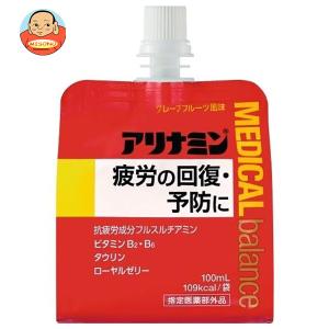 アリナミン製薬 アリナミン メディカルバランス グレープフルーツ風味 100mlパウチ×36本入｜misono-support