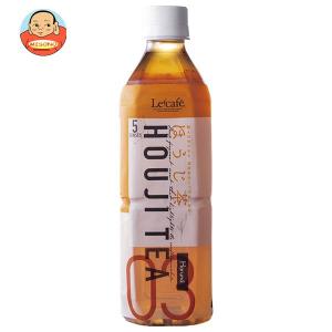 HARUNA ルカフェ 焙じ茶 500mlペットボトル×24本入