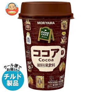 守山乳業 POKE CAFE(ポケカフェ) ココア 180g×12本入 チルド
