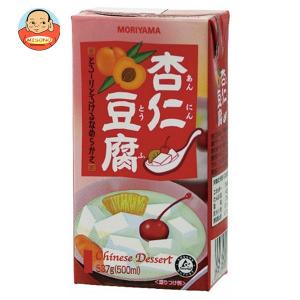 守山乳業 MORIYAMA 杏仁豆腐 537g紙パック×12本入｜ 送料別｜味園サポート ヤフー店