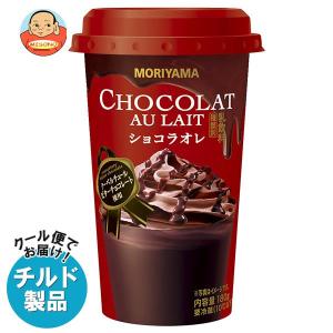 送料無料 【チルド(冷蔵)商品】守山乳業 ショコラオレ 180g×12本入