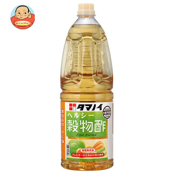 タマノイ酢 ヘルシー穀物酢 食塩無添加タイプ 1.8Lペットボトル×6本入｜ 送料別