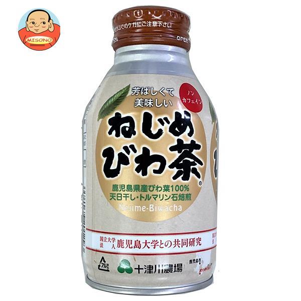 十津川農場 ねじめびわ茶 290mlボトル缶×24本入｜ 送料別