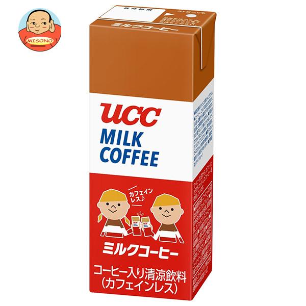 UCC ミルクコーヒー 200ml紙パック×24本入｜ 送料別