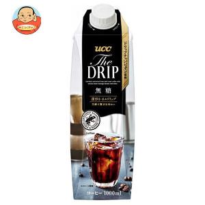 UCC THE DRIP(ザ・ドリップ) 無糖 1000ml紙パック×12本入