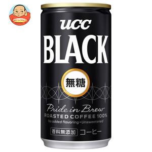 UCC BLACK(ブラック)無糖 185g缶×30本入｜misono-support