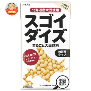 大塚食品 スゴイダイズ無調整タイプ 950ml紙パック×6本入