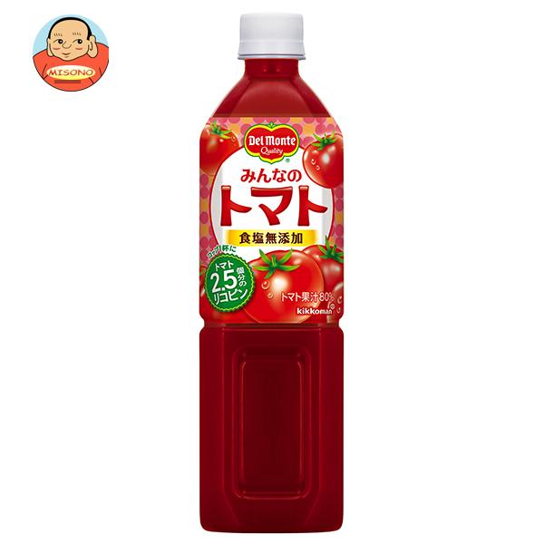 デルモンテ みんなのトマト 900gペットボトル×12本入｜ 送料別