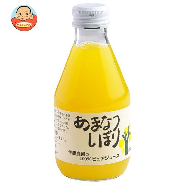 伊藤農園 100%ピュアジュース あまなつ 180ml瓶×30本入｜ 送料別