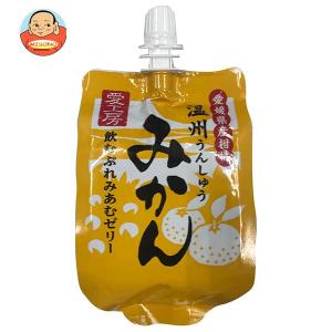 愛工房 飲むぷれみあむゼリー 温州みかん 180g パウチ 30個入 ゼリー