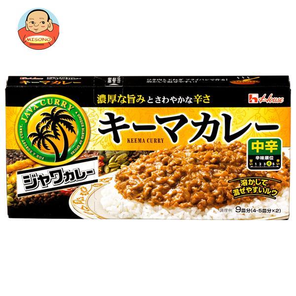 ハウス食品 ジャワカレー キーマカレー 中辛 176g×10個入