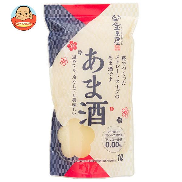 宝来屋 ストレートあま酒 1000ml×10本入｜ 送料別