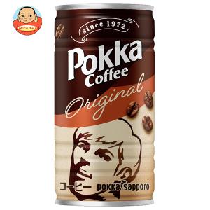 pokka sapporo（ポッカサッポロ） ポッカコーヒー カフェオレ 190g 缶