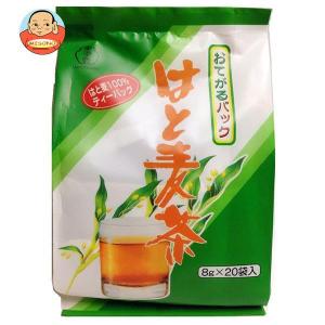 宇治の露製茶 宇治の露 お手軽はと麦茶 ティーバッグ 160g(8g×20袋)×12袋入｜misono-support