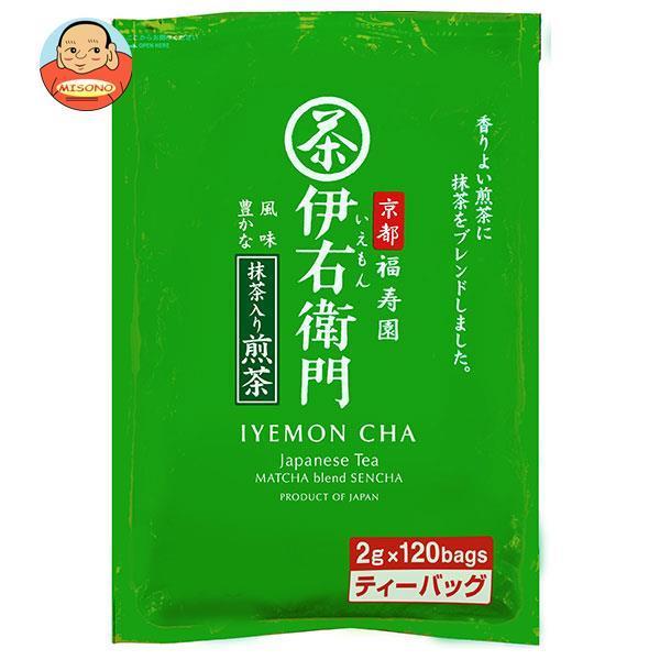 宇治の露製茶 伊右衛門 抹茶入り煎茶ティーバッグ 2g×120P×1袋入