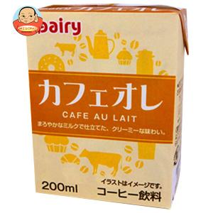 南日本酪農協同 デーリィ カフェオレ 200ml紙パック×24本入