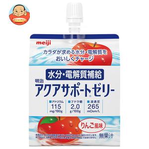 明治（meiji） アクアサポート ゼリー 経口補水液 200g パウチ 48個