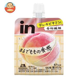 森永製菓 inゼリー フルーツ食感 もも味 150gパウチ×36本入｜misono-support