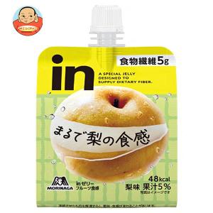 森永製菓 inゼリー フルーツ食感 梨味 150gパウチ×36本入