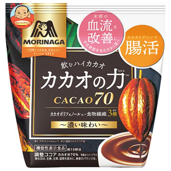 森永製菓 カカオの力 CACAO(カカオ)70 200g×24(12×2)袋入｜ 送料別