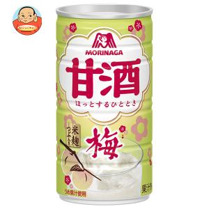 森永製菓 甘酒 梅 185g缶×30本入｜ 送料別｜味園サポート ヤフー店