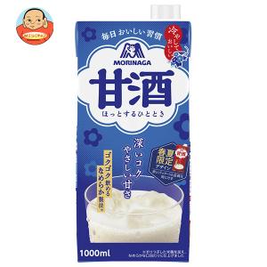 森永製菓 甘酒 1000ml紙パック×12(6×2)本入｜ 送料別