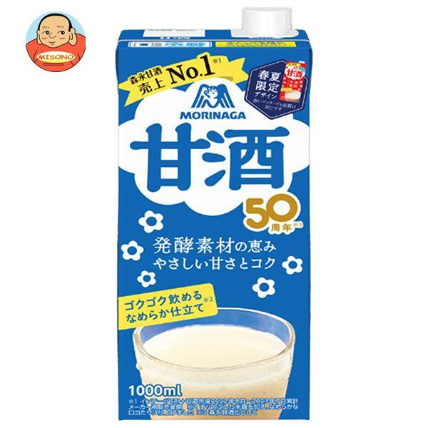 森永製菓 甘酒 1000ml紙パック×6本入