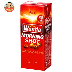 アサヒ飲料 WONDA モーニングショット 200ml紙パック×24本入
