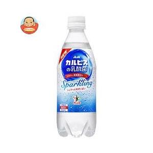 アサヒ飲料 おいしい水プラス カルピスの乳酸菌スパークリング 500mlペットボトル×24本入