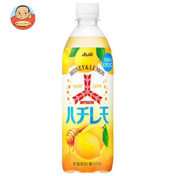 アサヒ飲料 三ツ矢 ハチレモ 500mlペットボトル×24本入｜ 送料別